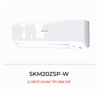 SKM20ZSP-W İç Üniteler · Duvar Tipi
