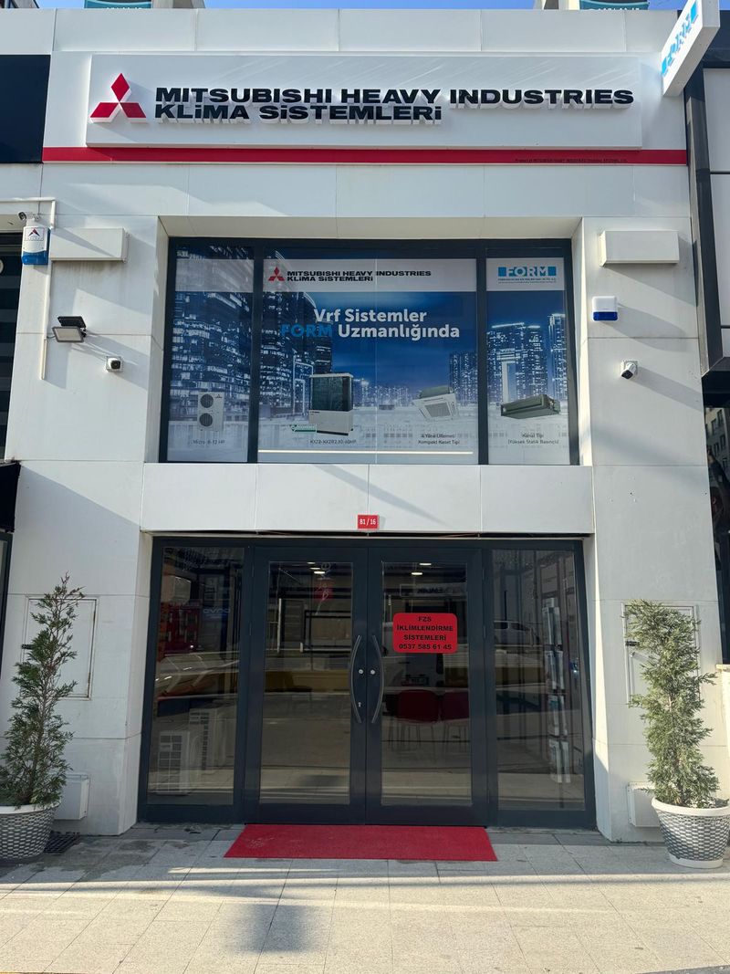 Showroom dış görünüm